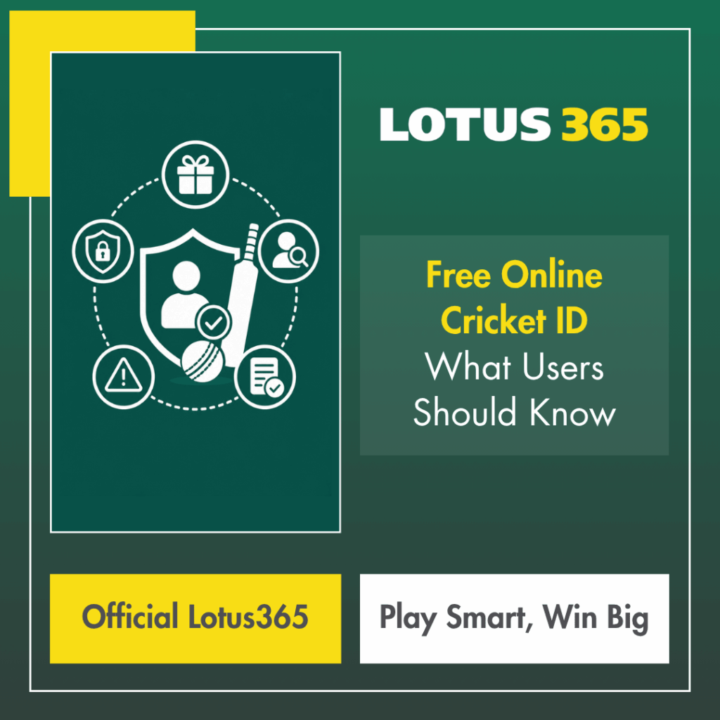 Free Online Cricket ID – What Users Should Know - lotus365
