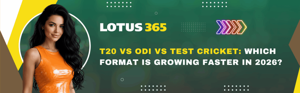 T20 vs ODI vs Test Cricket Which Format Is Growing Faster in 2026