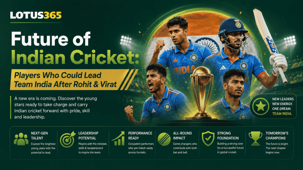 Future of Indian Cricket Players Who Could Lead Team India After Rohit & Virat