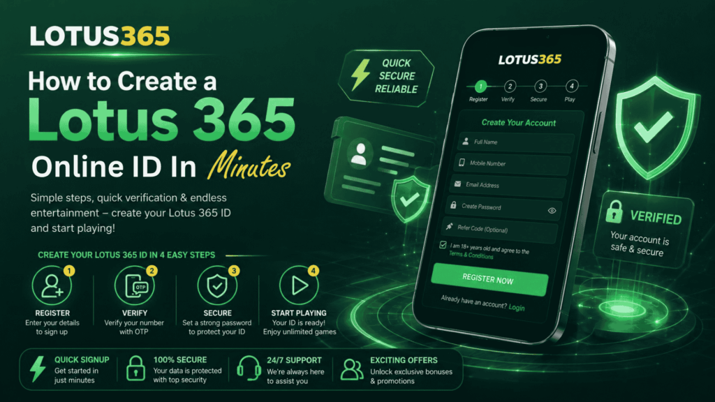 How to Create a Lotus 365 Online ID in Minutes