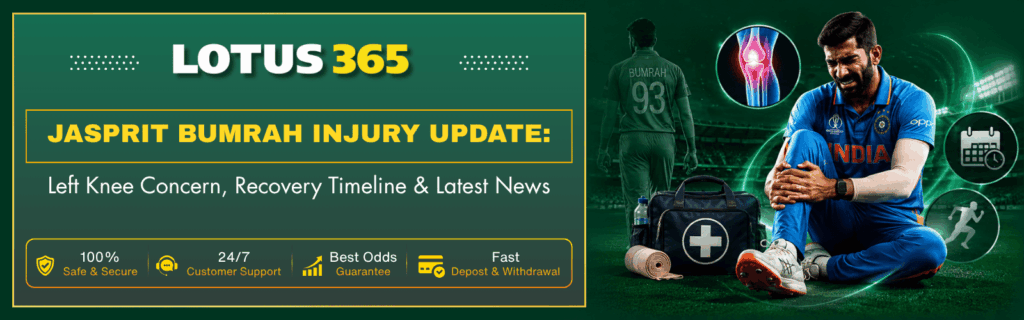 Jasprit Bumrah Injury Update Left Knee Concern, Recovery Timeline & Latest News
