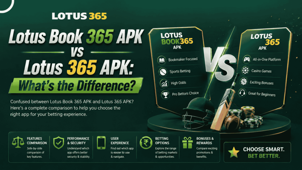 Lotus Book 365 APK vs Lotus 365 APK What’s the Difference