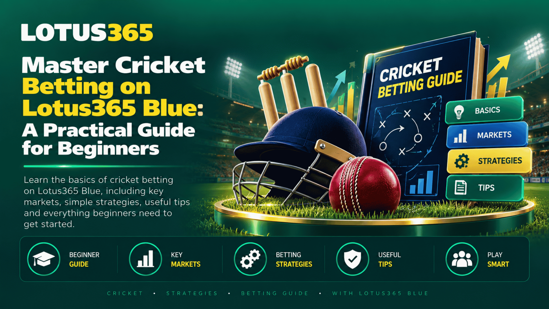 Master Cricket Betting on Lotus365 Blue A Practical Guide for Beginners