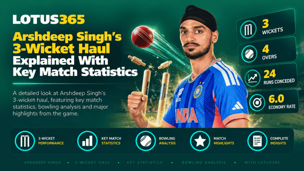 Arshdeep Singh's 3-Wicket Haul Explained With Key Match Statistics